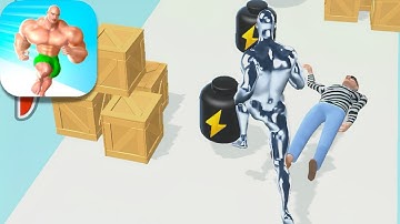 MUSCLE RUSH 💪🏃🔋 Gameplay Walkthrough Natural Effects Game All Levels iOS,Android games | Level 13-14