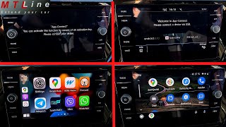 VW Touran 2, BJ2019 – App-Connect activation - vključitev App-Connect povezave