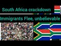 South Africa crackdown immigrants flee 