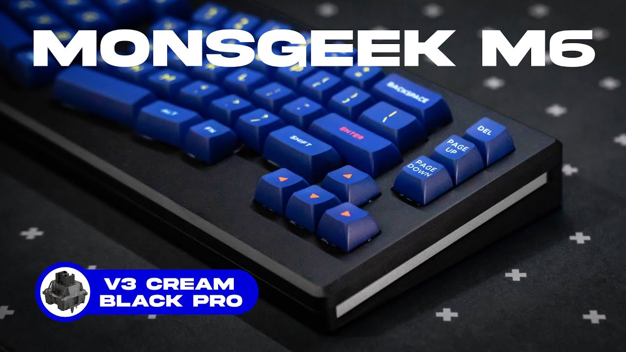 Monsgeek M6 - Review Build & Sound Test - YouTube