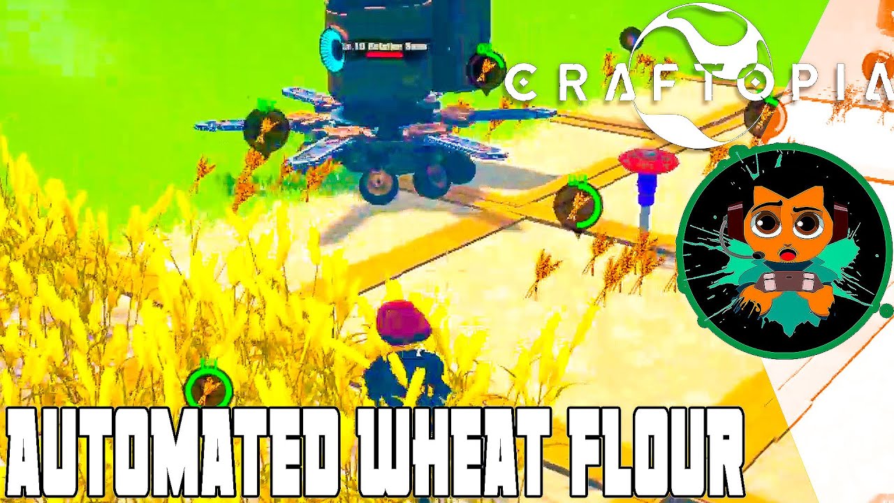 How to Create an Automated Wheat Flour Production In Craftopia