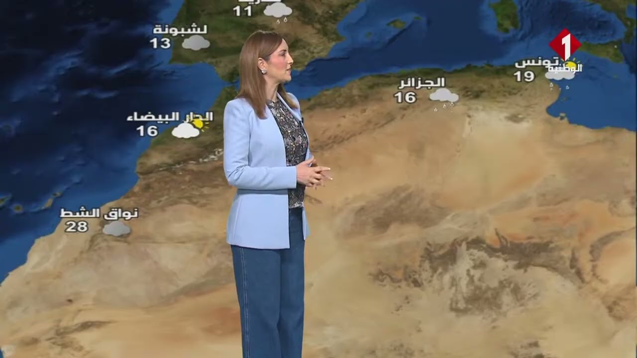 النشرة الجوية ليوم 08- 03- 2026