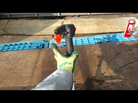 ECHO YAMABIKO 刈払機 Lスタート CT24TE - YouTube