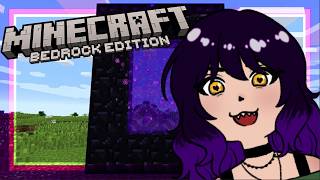 Let's go to the nether! | Minecraft: Bedrock | FRIENDS ONLY | !commands | !discord |