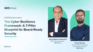 The Cyber Resilience Framework  A 7 Pillar Blueprint for Board Ready Security