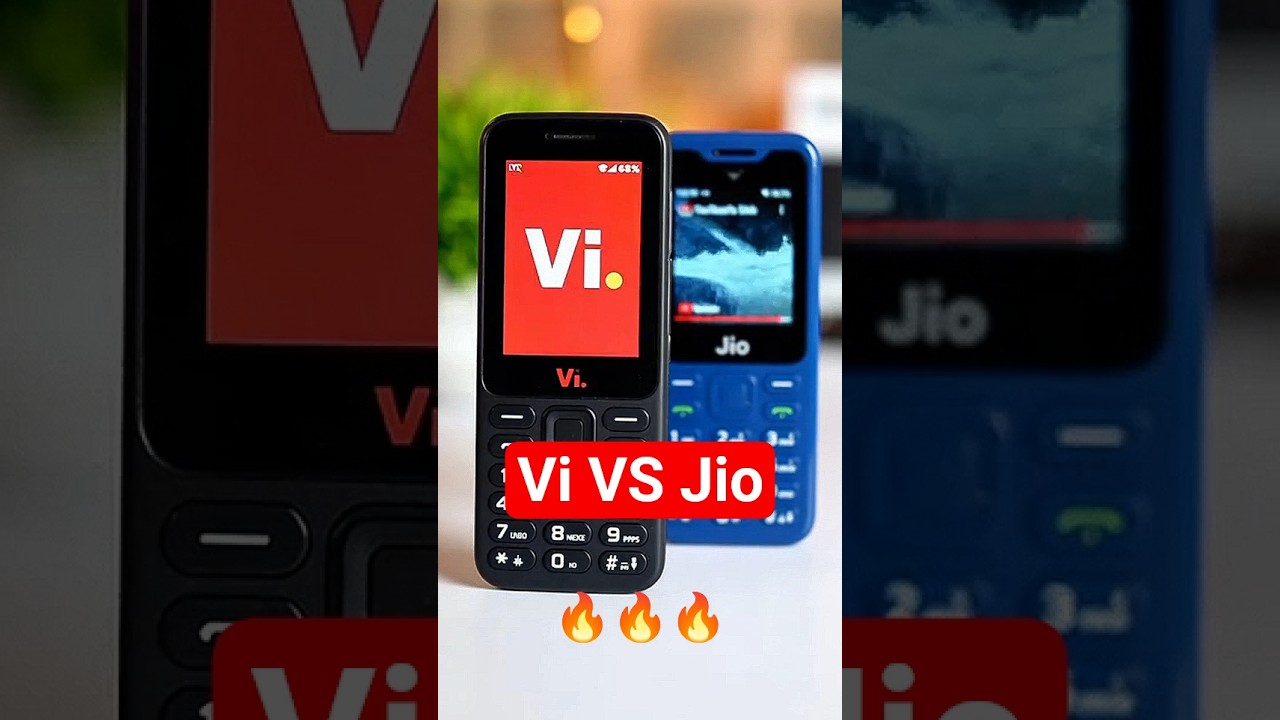 Jio Bharat vs Vi Keypad 🔥📱 | ₹699 vs ₹599