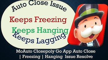 How to Solve Monopoly Go App Auto Close | Keeps Freezing | Not Responding Issue Solve on Android