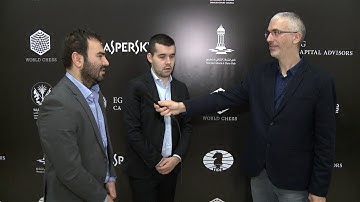 Day 7 Interview with Shakhriyar Mamedyarov and Ian Nepomniachtchi
