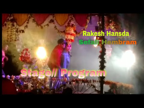 Dular Dular Kum Mena Rakesh Hansda Sefali Hembram Cover Song Dance Stage Programe Opera Video