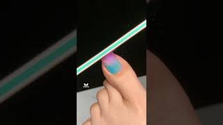 Glossy Polygel Toe Nails for Summer ☀️ #nailtech #nailtok #foryou #polygeltutorial