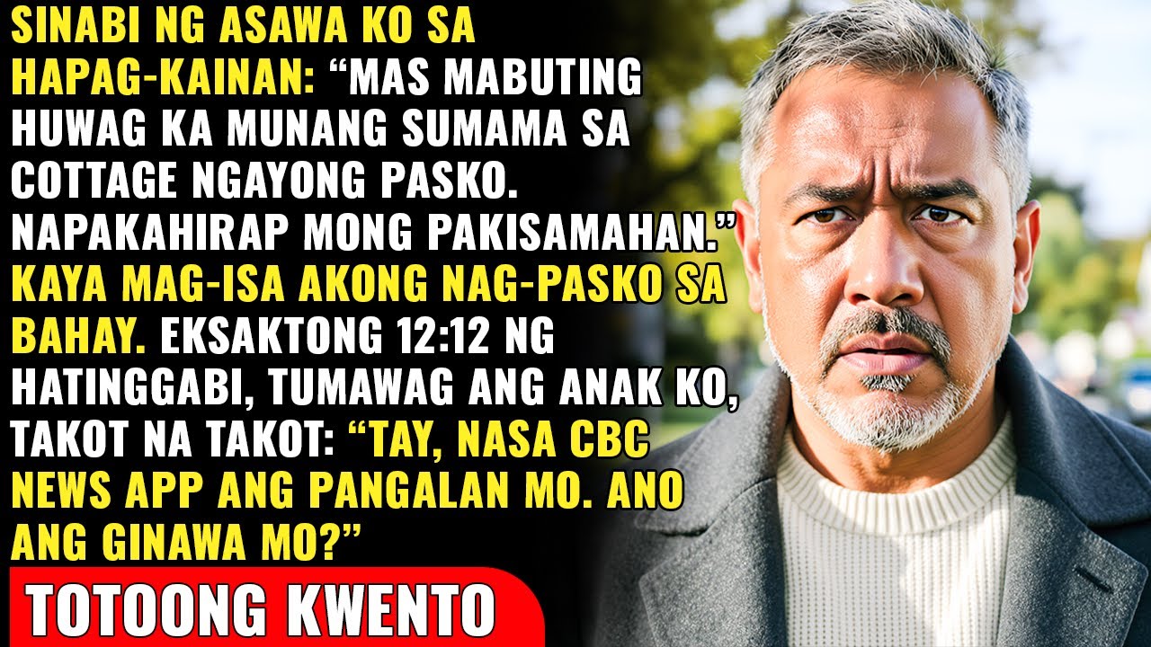 Sabi ng Asawa Ko, 'Mahirap' Akong Pakisamahan Tuwing Pasko—Tapos Tumawag ang Anak Ko ng 12:01 ng..
