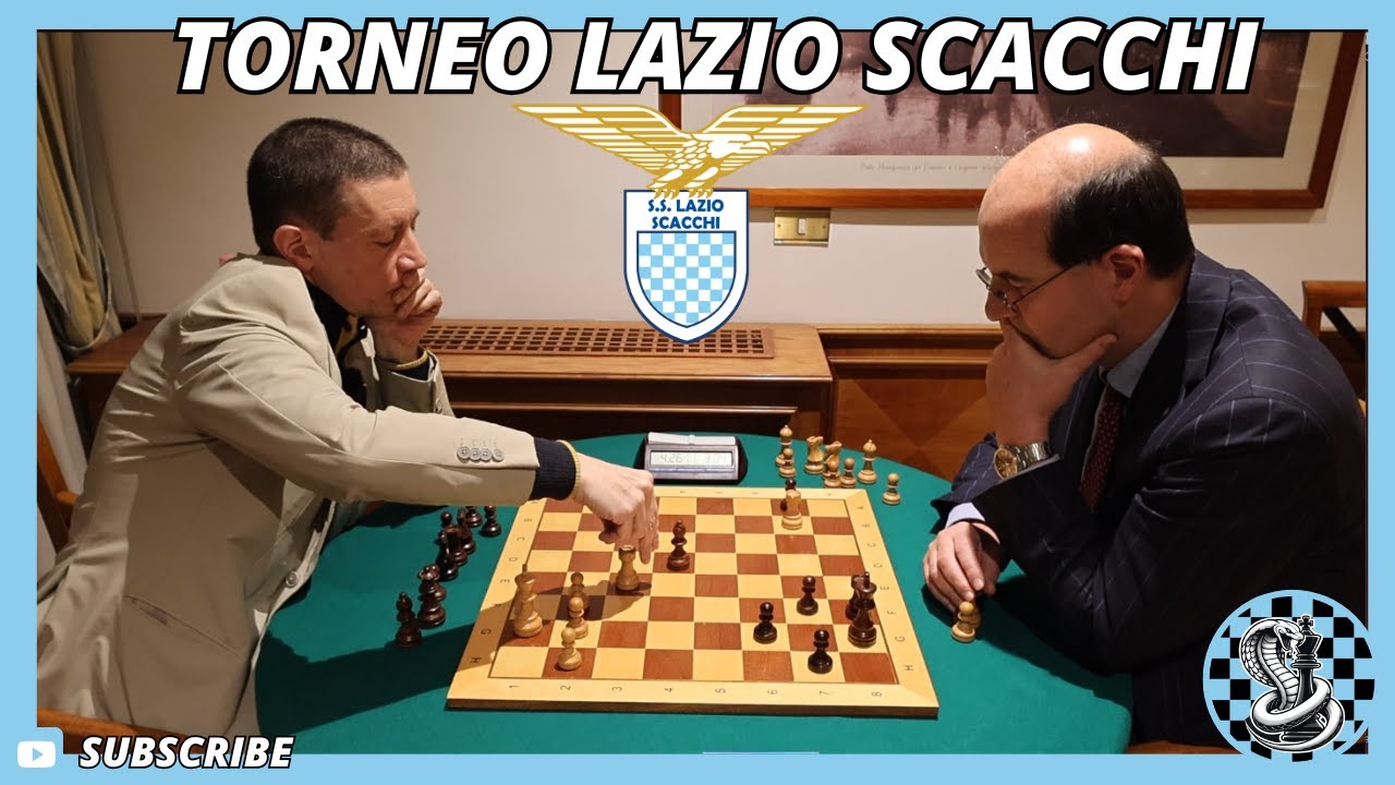 Sfida tra MAESTRI! MF Marco CORVI! Lazio Scacchi!