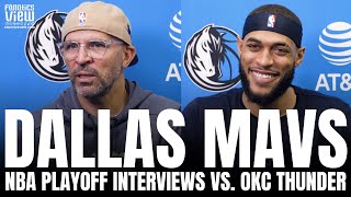 Jason Kidd &amp; Daniel Gafford Discuss Dallas Mavs vs. OKC Thunder Series, Jason Kidd Mavs Extension