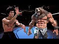 BRUCE LEE VS WILD BEAR 😱🔥😰*CRAZY WAR* (EA SPORTS UFC 4) UFC KNOCKOUTS | BRUCE LEE FIGHT | 8K UHD