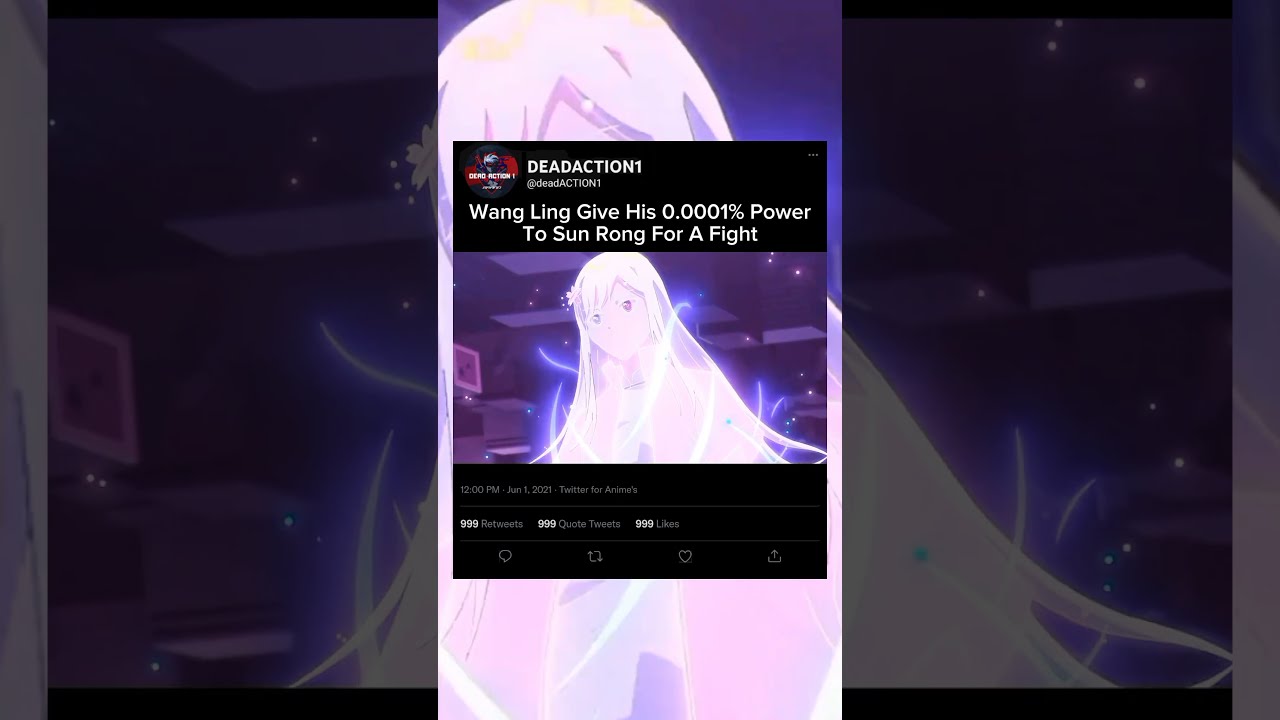 Sun Rong Fight Using 0 0000001 Power Of Wang Ling Shorts Anime