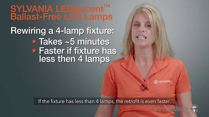 SYLVANIA LEDlescent Ballast-Free LED Lamps - Overview - with Subtitles