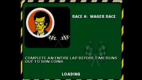 The Simpsons: Hit & Run (PS2): Homer Simpson 2- Wager Race (Game Walkthrough)