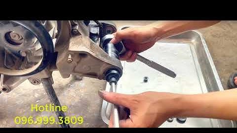 Cảo tháo bạc treo máy bạc giảm xóc xe ga bằng dụng cụ chuyên dụng 0969993809