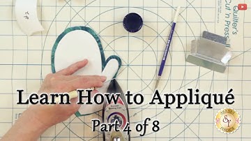 Learn How to Appliqué with Shabby Fabrics - Part 4: Turning the Edges Under