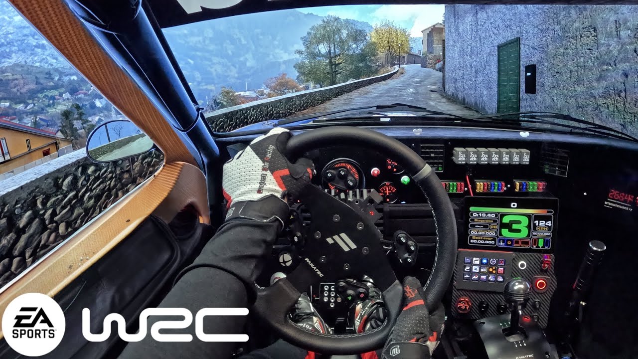 Rally Mediterraneo in the NEW WRC 23 is Just SPECTACULAR! | Fanatec CSL DD