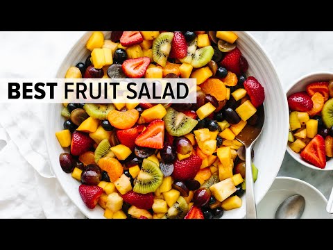 FRUIT SALAD  the best recipe and so easy!