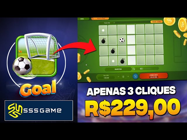 🤑 SSS GAME: JOGO DO GOAL, PAGANDO R229 NA ALAVANCAGEM. MUITO