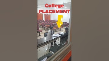 Placement Aise Hota Hai... 🤔 #vlog #college #placement #interview
