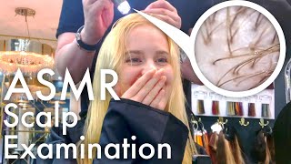 Real ASMR Scalp Examination at Inanch London (Unintentional, real person ASMR) screenshot 4
