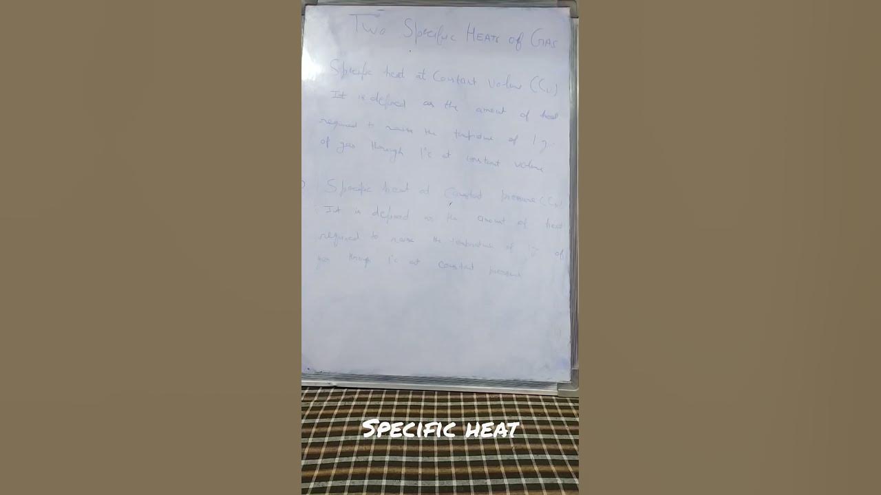 what-is-specific-heat-capacity-class-11-youtubeshorts-class11