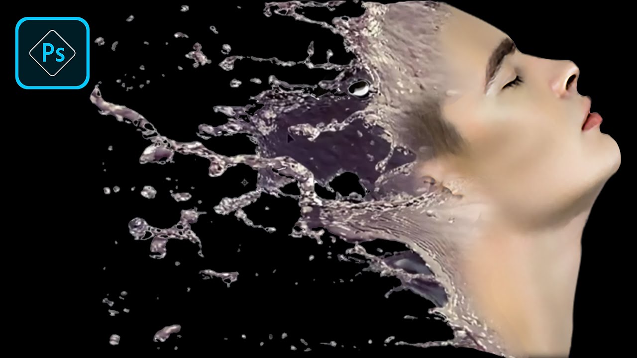 Water Splash Effect Photoshop Tutorial Graphictips Tricks Watersplash Photoshop Trending