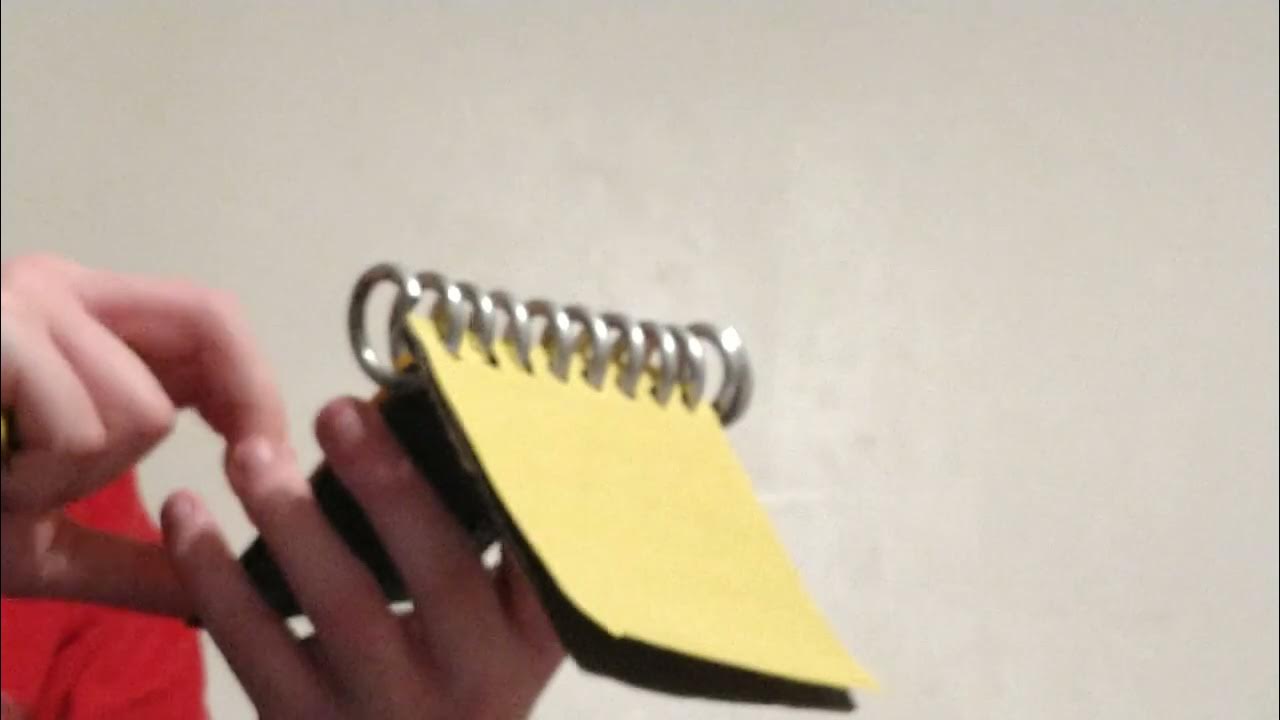 An Unfinished Notebook I'm Working On YouTube