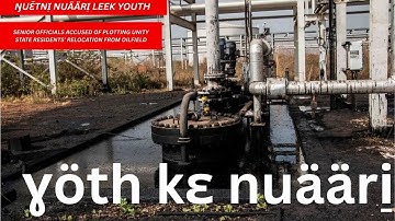 breaking ɣöth kɛ nuääri̠ tin te kä rotriak kɛ kui̠i̠ liɛth ɛ ja̱a̱ŋ tin la kua̱r kä ruweng Nuer TV