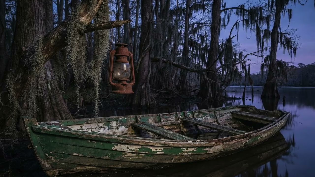 THE GHOST OF BAYOU BLACK 🐊🌑 | 70s Dark Swamp Blues & Southern Gothic Rock Storytelling