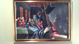 3D Lenticular (image change) christian pictures with frame of jesus and Last Supper screenshot 4