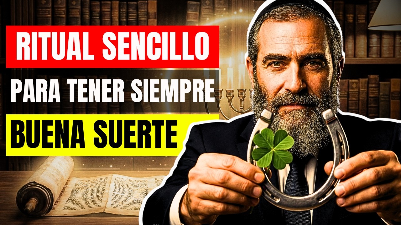 La SUERTE es una MENTIRA: Rabino Millonario revela VERDAD del DINERO | Riqueza Judía Decodificada