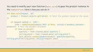 How to Pass an Argument from Views to Form Validation in Django
