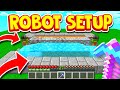 This INSANE ROBOT SETUP makes you RICH in Minecraft SKYBLOCK | Minecraft SKYBLOCK SERVER #3