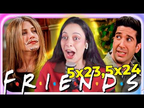 NOOOOO WAAAY 😂 FRIENDS Season 5 Episodes 23& 24| First time watching
