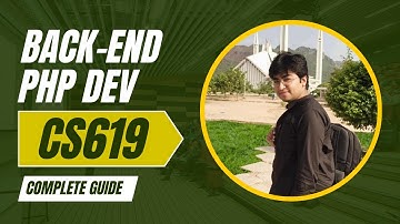CS619 Final Year Project Preparation 2025  (Part 1) | The PHP Fundamentals | Developer Bano