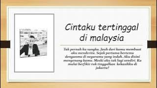 Cintaku tertinggal di malaysia