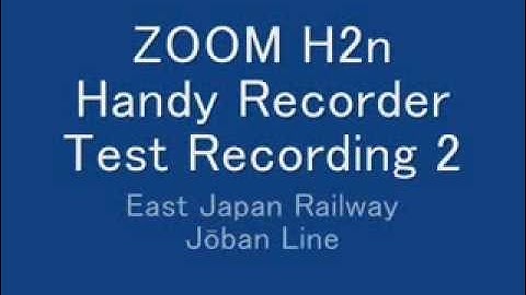 ZOOM H2n Handy Recorder　Test Recording 2