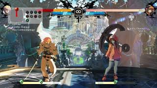GGST Ky stun dipper rrc combos midscreen