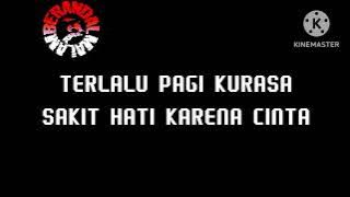 karaoke terbaru 'HAMPA' Jhonny Iskandar