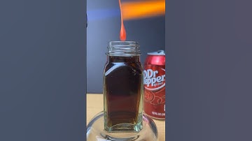 Rupert’s Drop in Dr Pepper