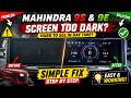 Mahindra XEV 9S / 9e Screen Too Dark in Day Time? 😱 Easy Brightness Fix Explained!
