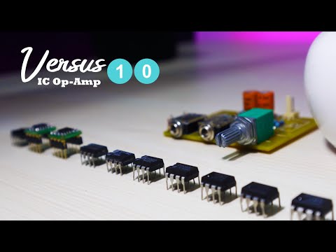 Versus 10 IC Op-Amp | JRC4558 JRC4556 JRC4580 CA3240 NE5532 LM833 LF353 OPA2134 AD823 LM4562