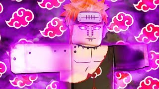 the AKATSUKI BASE in Naruto Roblox 