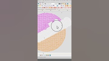 Separar objetos no Wilcom #wilcom #ebordados #bordado #bordar #matrizdebordado #bordados