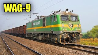 Class WAG-9 Electric Locomotives in India 2015 🇮🇳