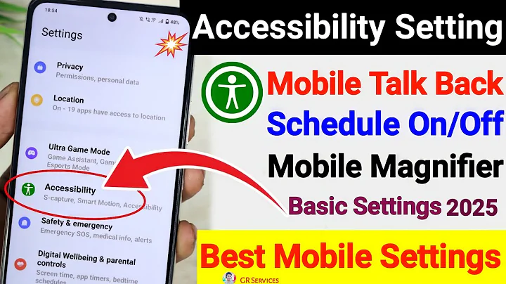 Accessibility Setting Can Make Your Phone More Easy | Mobile Accessibility Setting 2025